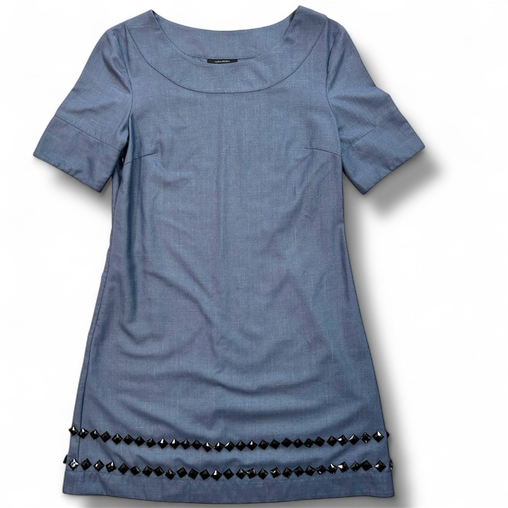 Vero Moda Xenia Short Dress with Black Diamond Bead Embellishments size 170/88A